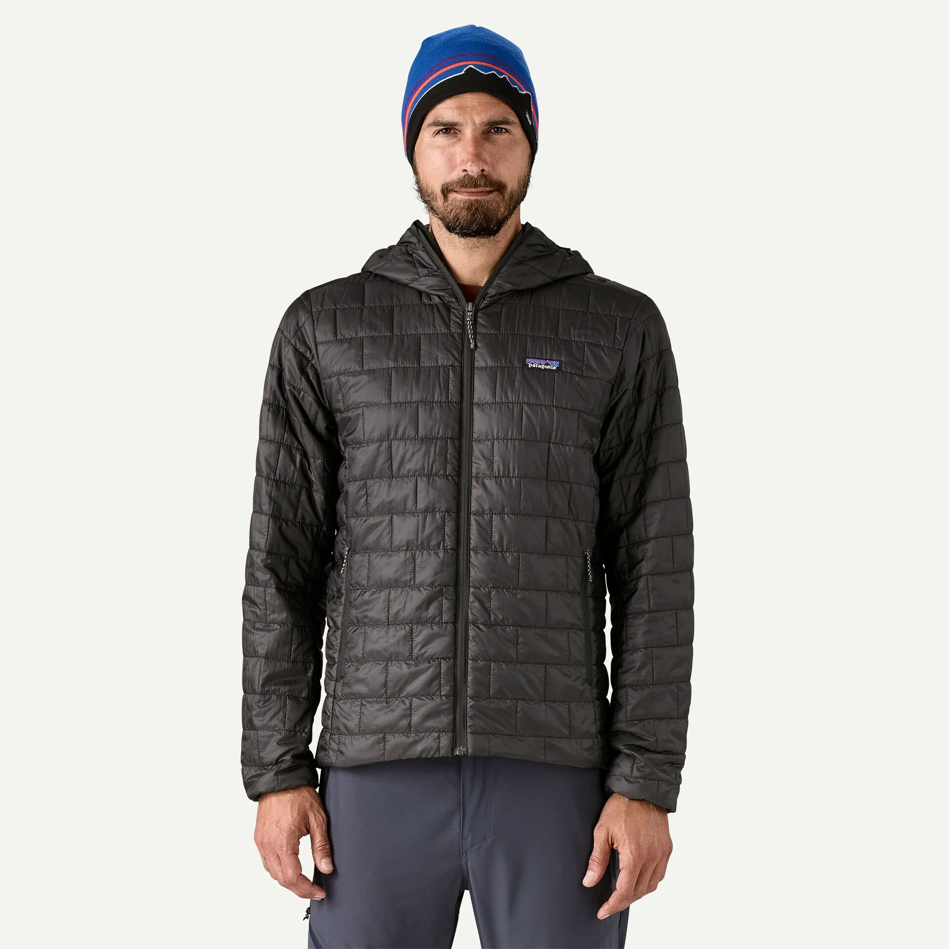 Patagonia Nano Puff Hoody Αντρικό Συνθετικό Puffer Μπουφάν Regular Fit Black - Εικόνα 2