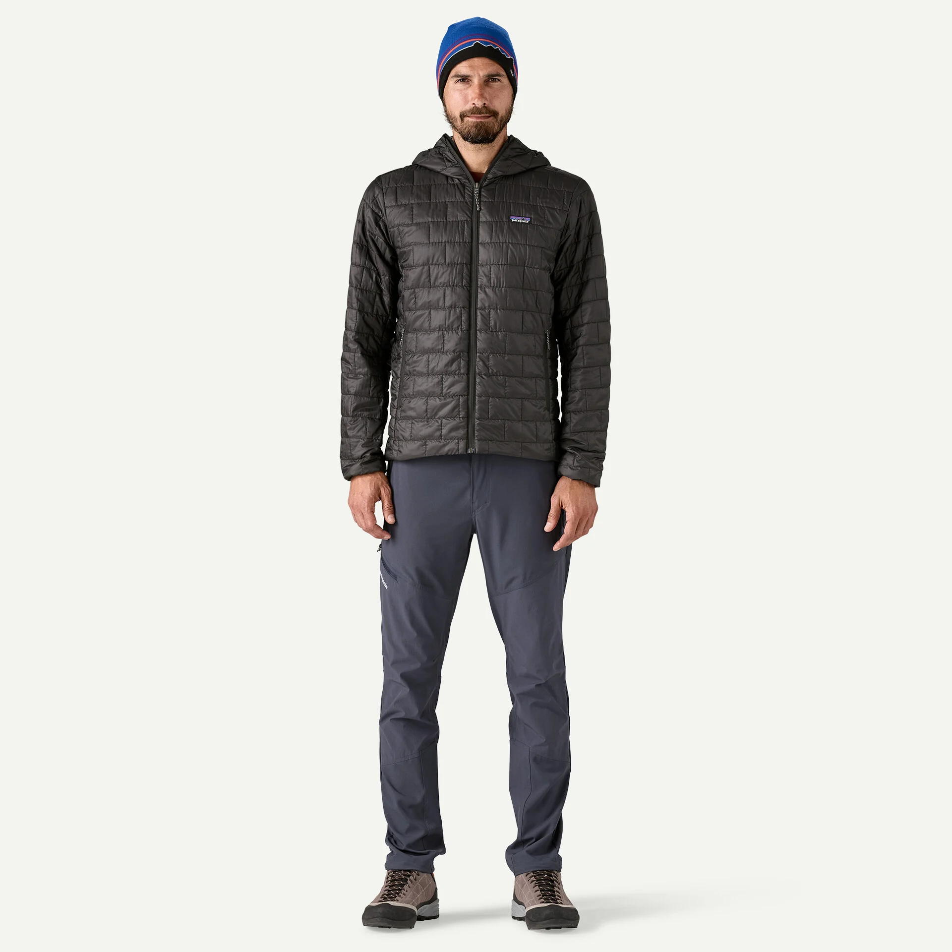 Patagonia Nano Puff Hoody Αντρικό Συνθετικό Puffer Μπουφάν Regular Fit Black - Εικόνα 4