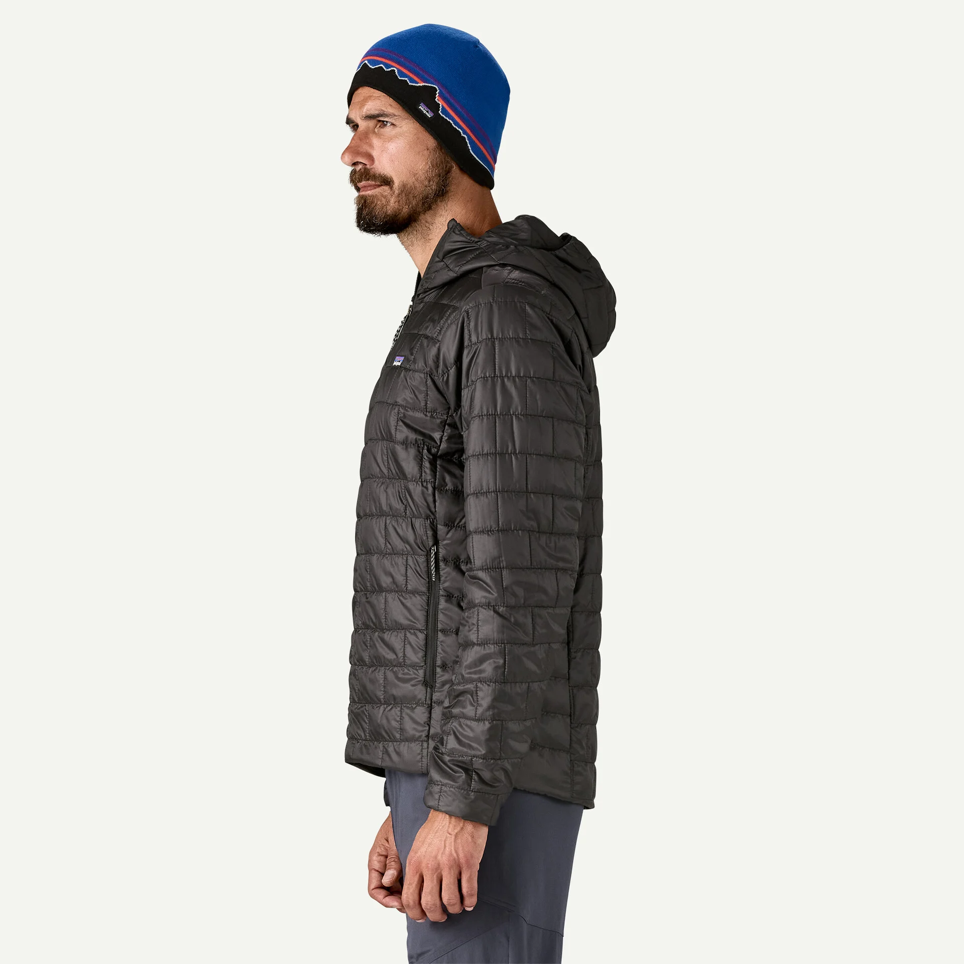 Patagonia Nano Puff Hoody Αντρικό Συνθετικό Puffer Μπουφάν Regular Fit Black - Εικόνα 5
