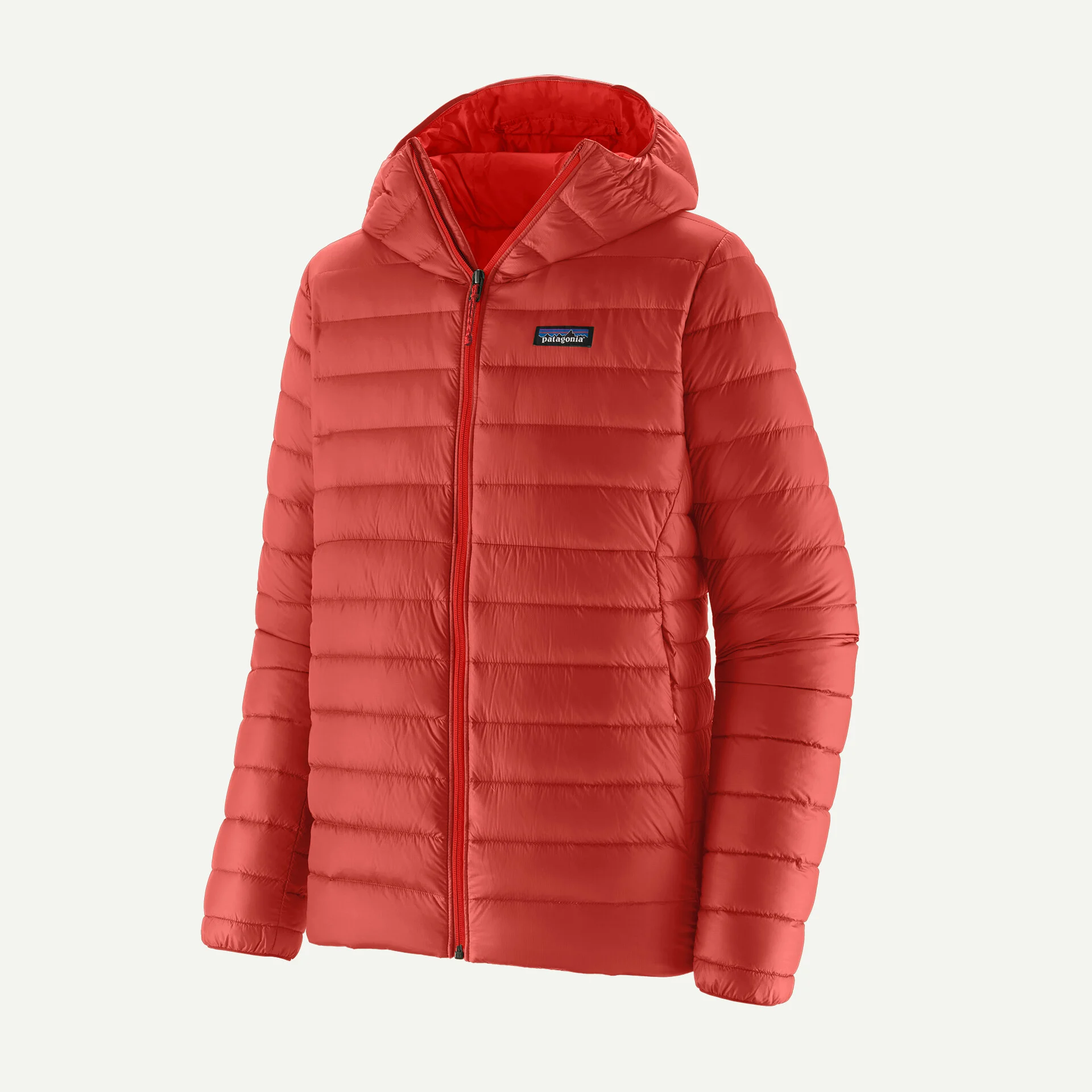 Patagonia Down Sweater Hoody Αντρικό Πουπουλένιο Μπουφάν Amanita Red