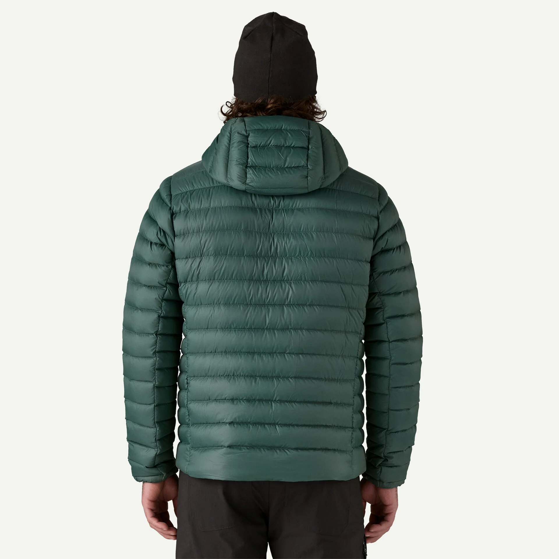 Patagonia Down Sweater Hoody Αντρικό Πουπουλένιο Μπουφάν Cascade Green - Εικόνα 5