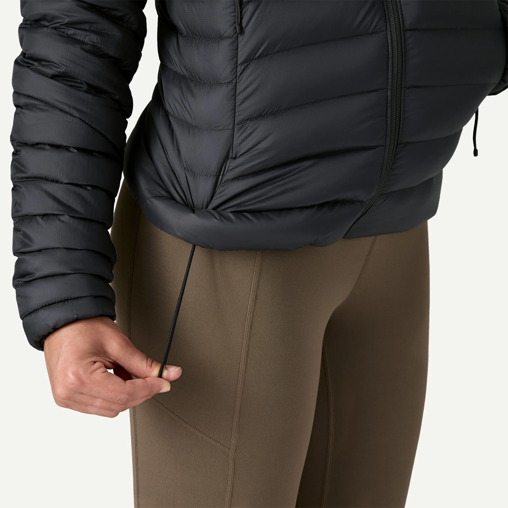 Patagonia Down Sweater Hoody Γυναικείο Πουπουλένιο Μπουφάν Black - Image 6