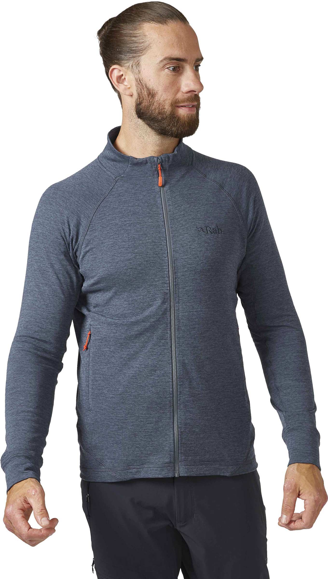 Rab Nexus Ανδρική Fleece Ζακέτα Steel - Εικόνα 3