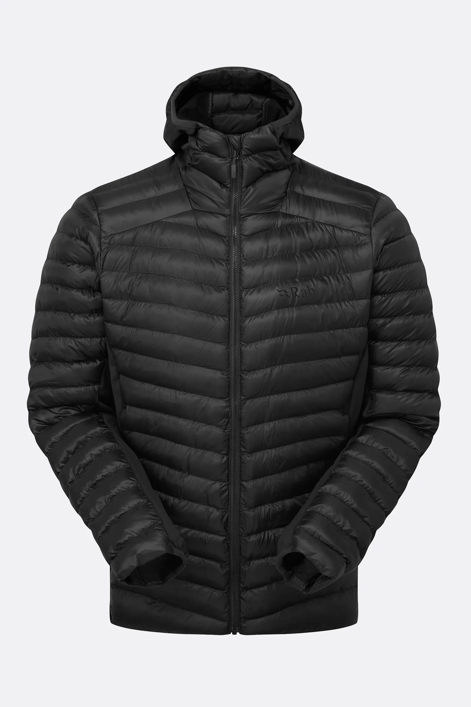 Rab Cirrus Flex Hoody Αντρικό Συνθετικό Puffer Μπουφάν Slim Black