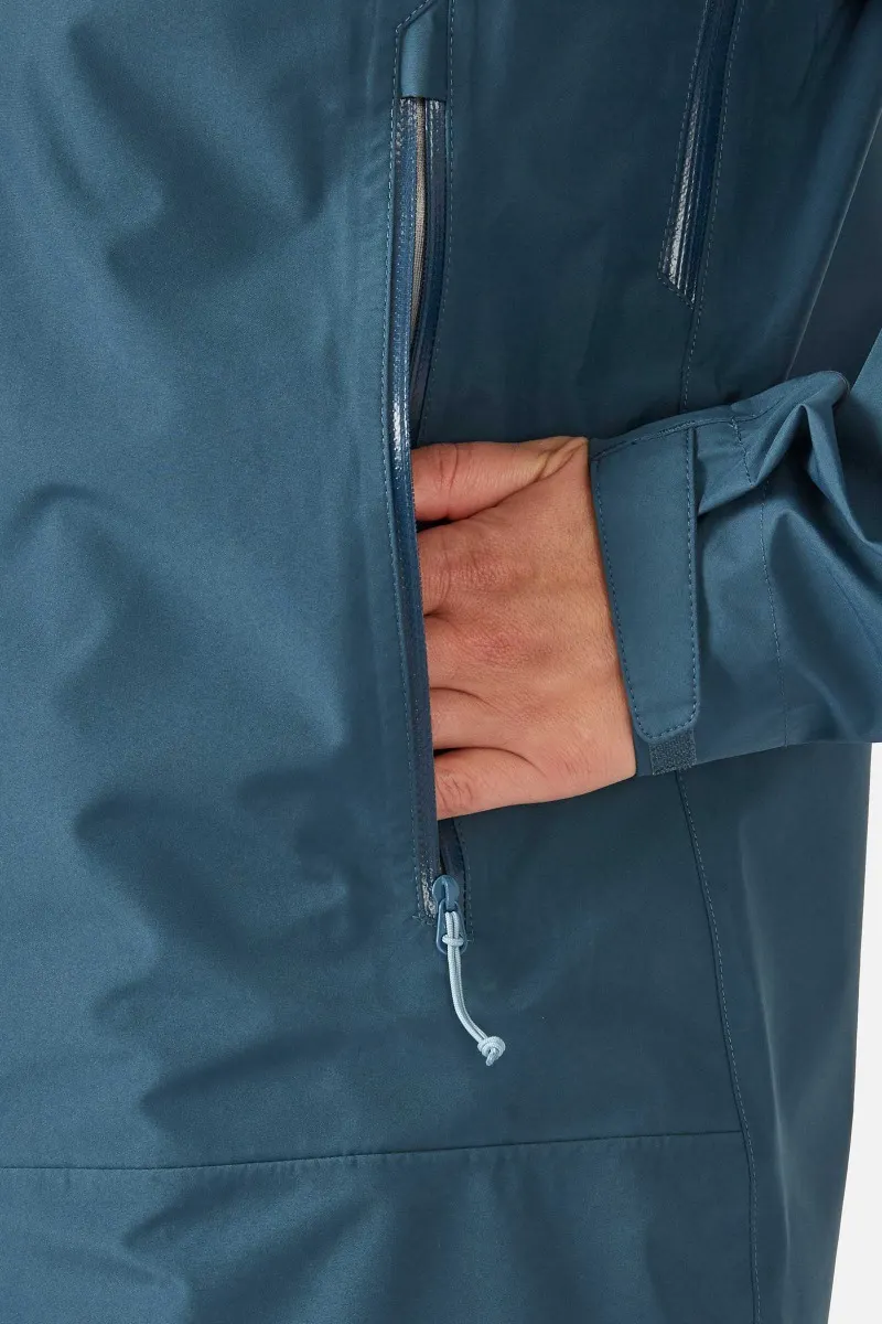 Rab Namche Jacket 3L Gore-Tex Γυναικείο Αδιάβροχο Regular Fit Orion Blue - Εικόνα 8
