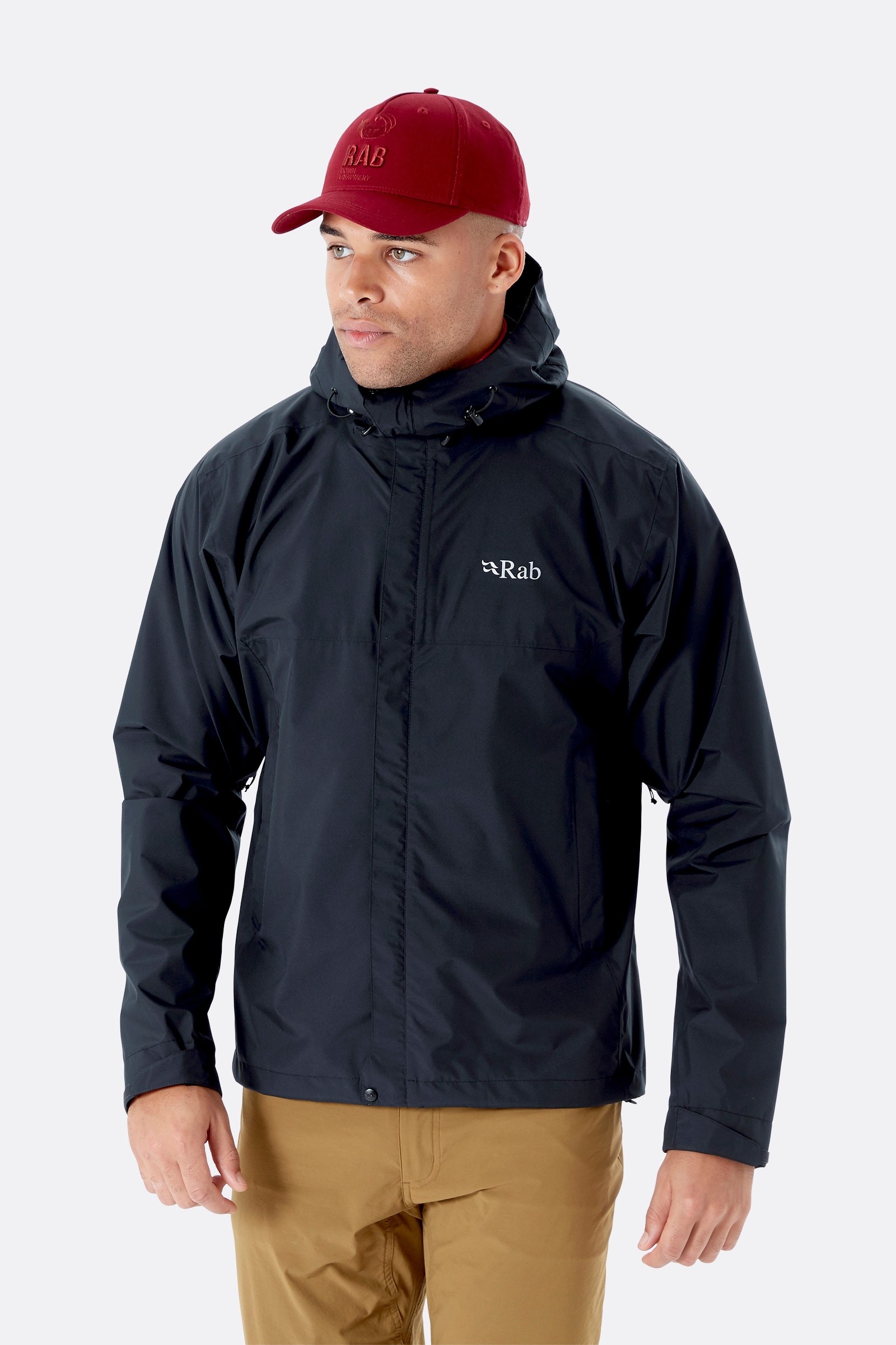 Rab rain jacket mens store
